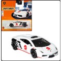 Matchbox Diecast Model Car 2022 69 / 100 Lamborghini Gallardo Police `Mattel` 1/64 scale new in pack