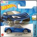 Hotwheels Hot Wheels Diecast Model Car 2022 106 / 250 Chevy Chevrolet Corvette 2020 1/64 scale new