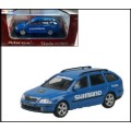 Abrex Hongwell Diecast Model Car Skoda Octavia Stationwagon `Shimano` 1/43 scale new in pack
