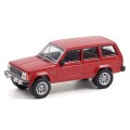 Greenlight Diecast Model Car All Terrain Jeep Cherokee Pioneer 1985 Offroad 1/64 scale new in pack