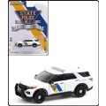 Greenlight Diecast Model Car Anniversary Series Ford Police Interceptor Utility 2021 New Jersey Stat