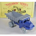 Matchbox Diecast Model Car Original Recreations Euclid Dump Truck  new in pack