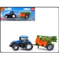 Siku Diecast Model 1668 New Holland Tractor with Crop Sprayer Farm Agri +- 1/72 scale new in pack