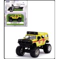 JADA Diecast Model Car Trucks Series Hummer H 2 H2 2003 `Search & Rescue`  1/64 scale new in pack