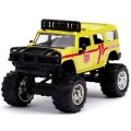 JADA Diecast Model Car Trucks Series Hummer H 2 H2 2003 `Search & Rescue`  1/64 scale new in pack