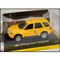 World Taxi Diecast Model Car Collection Ford Escape Hybrid Chicago 2005 1/43 scale new in pack
