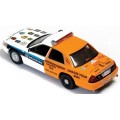 IXO Diecast Model Car MOC161 Ford Crown Victoria Arlington Police 2012 `Sober Ride` 1/43 scale new