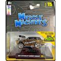 Maisto Muscle Machines Diecast Model Car Chevy Chevrolet Nomad Gasser 1955 `Mad Wagon` 1/64 scale ne