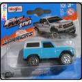 Maisto Diecast Model Car Ford Bronco 1966 1/64 scale new in pack