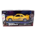 JADA Diecast Model Car Nissan Skyline GT-R R33 Leon Fast & Furious Movie Film TV 1/32 scale new