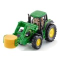 SIKU Diecast Model 1379 John Deere Tractor with Bale Gripper Farm Agricultural 1/64 scale new in pac