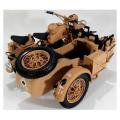 Cararama Hongwell Diecast Model Motorcycle Bike & Sidecar BMW R 75 R75 Military 1/43 scale