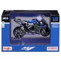 Maisto Diecast Model Motorcycle Bike Moto GP 2021 Yamaha YZR M1 No 21 Morbidelli `Monster/Eneos` 1/1