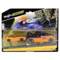 Maisto Diecast Model Car Elite Transport Tow Recovery Truck + Dodge Challenger RT 1970 1/64 scale