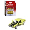Majorette Diecast Model Car Anniversary Edition Ford Mustang Fastback + collector tin 1/64 scale