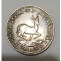 5 Shilling 1947 80% silver