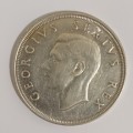 5 Shilling 1948 80% silver