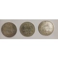 2 1/2 shillings 80% silver