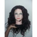 Brazillian & Peruvian virgin hair wigs with lace frontal 6-18inches/370g/8A