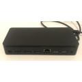 DELL D6000 UNIVERSALUSB DOCKING STATION WITH CHARGER IN EXCELLENT WORKING CONDITION