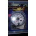 Tachometer with red shift light