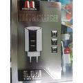 "FAST CHARGER" 3 Port USB Phone Charger 5.6A