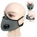 Sports mask 3 colors blue .black and grey