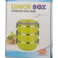 stackable stainless steel lunch box