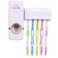 **Automatic Toothpaste Dispenser** with Toothbrush Holder