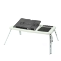 Portable And Adjustable Folding Laptop Table E-Table with Cooling Fans