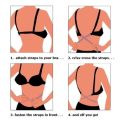 Low back bra straps