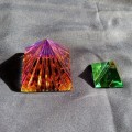 Crystal Pyramids (Set of 2)