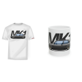 V.w Mk1 Premium Quality Tshirt Blue/Grey with Free Mug