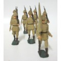 7 Lead Soldiers - WW1 American Infantry