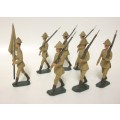 7 Lead Soldiers - WW1 American Infantry