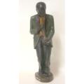 Interesting Figurine of a Jazz Musician playing a trumpet - 23cm tall