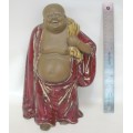 Large Ceramic Buddha with markings - Damage Free! - 30 cm tall, 2.3kg