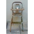 Original 'Afrikander' Toys Metal Dolls High Chair with 'fold-up' action