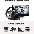 PXN V3 Pro Steering Wheel for PC/PS3/PS4 and XBOX