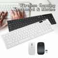 Ultra Thin Wireless Keyboard & Mouse -Black