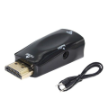 HDMI TO VGA + Audio Converter (Glass Box)
