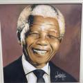 Wakaba Mutheki | Nelson Mandela Oil Painting