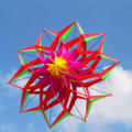 over a Meter 3D LOTUS FLOWER KITE INCLUDING REEL