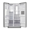 Samsung side-by-side refrigerator Freestanding 524 L Silver