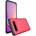Tuff-Luv Dual Layer Armour Credit Card Case for Samsung Galaxy S10 PLUS (Red)