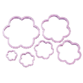 6PC DAISY COOKIE CUTTERS