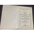 1845 Rugby Rule book ( Very rare )