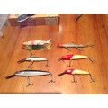 SELECTION OF 7 RAPALA AND OTHER LURES (lot 4)