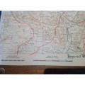 FIRST EDITION 1901 BRITISH BOER WAR MILITARY MAPS (SET OF 6)