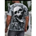 Men`s 3D skull shirt